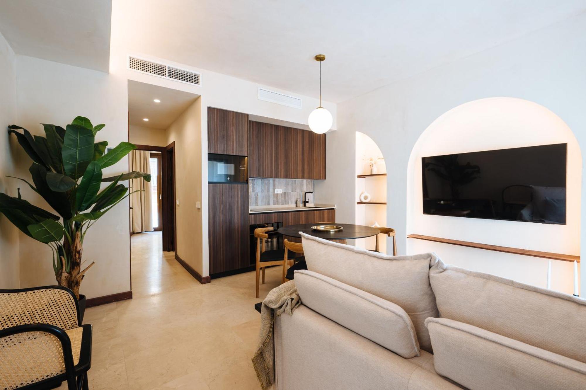 Apartamentos La Vistosona Севиля Екстериор снимка